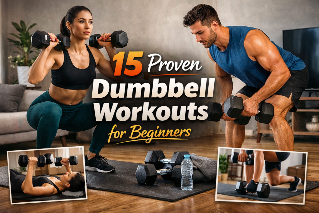 Dumbbell Workouts You Can Do at Home